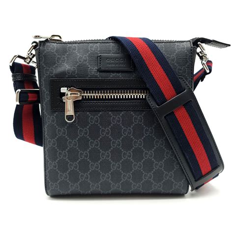 GUCCI GG Black small messenger bag ‎523599 (160USD) 